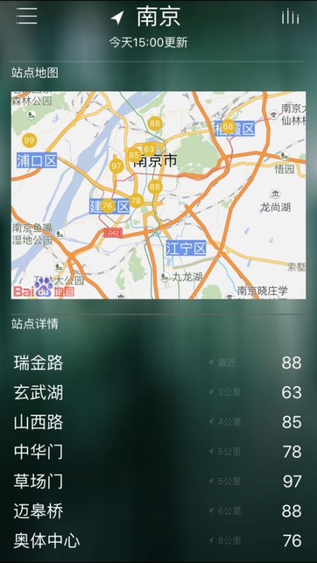 江苏省空气质量app手机版截图1