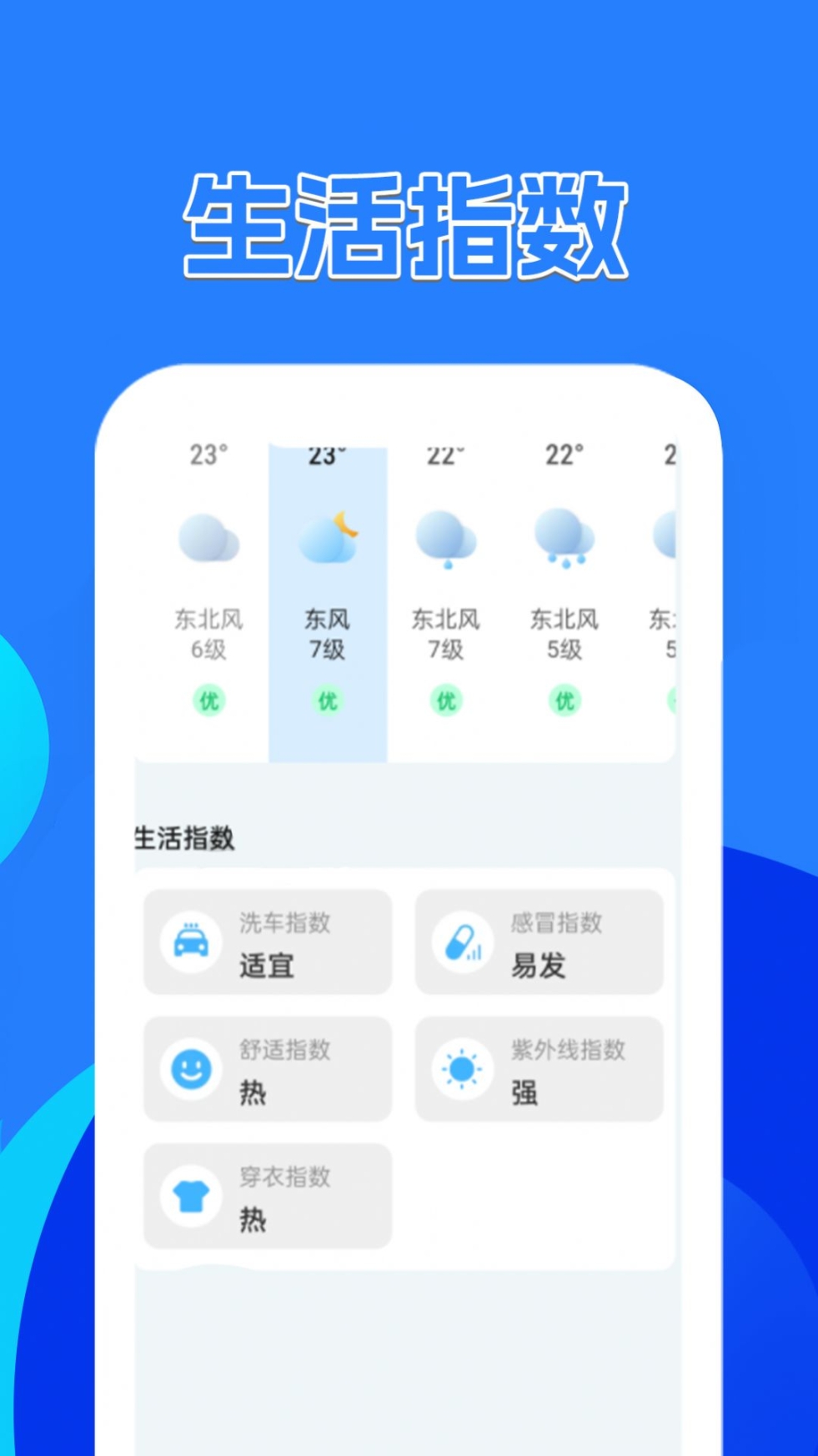 天气预报速递app手机版 v1.0.0截图1